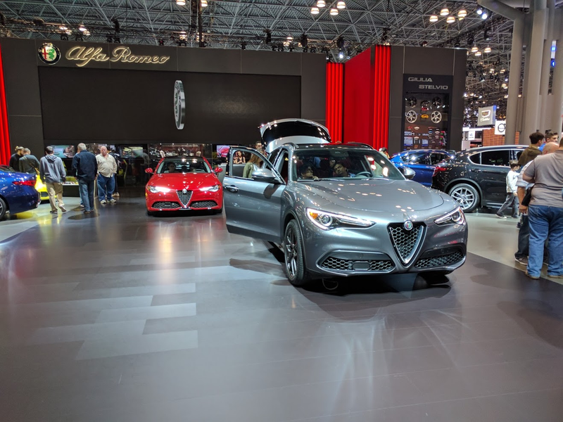 Glad to see Alfa finally leaves the cars unlocked this time around. The Stelvio is pretty dang nice.